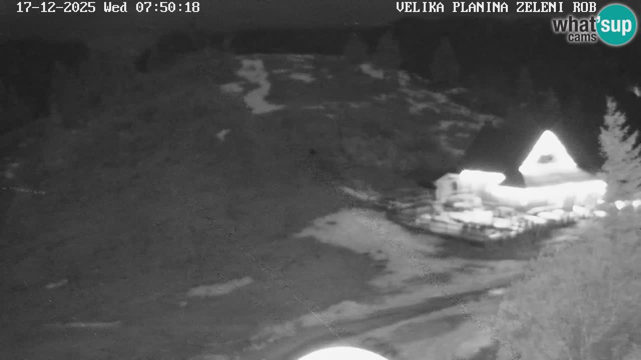 Zeleni Rob – Webcam live | Velika Planina