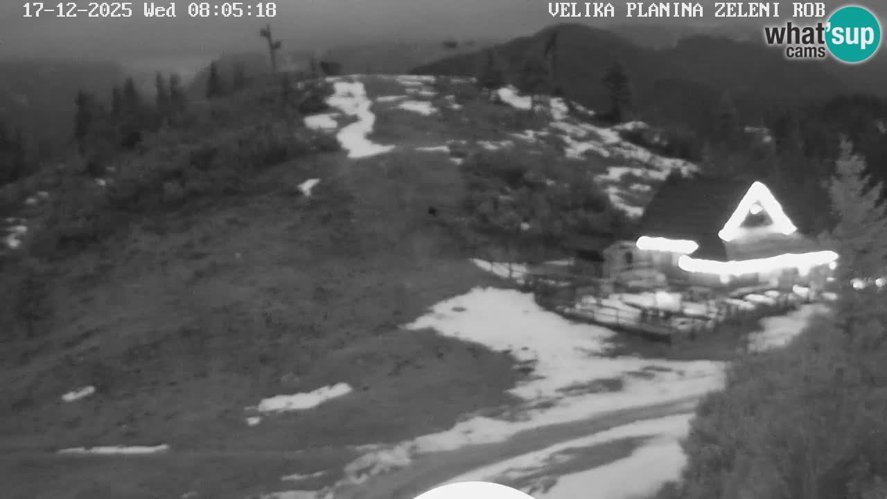 Zeleni Rob – Webcam live | Velika Planina