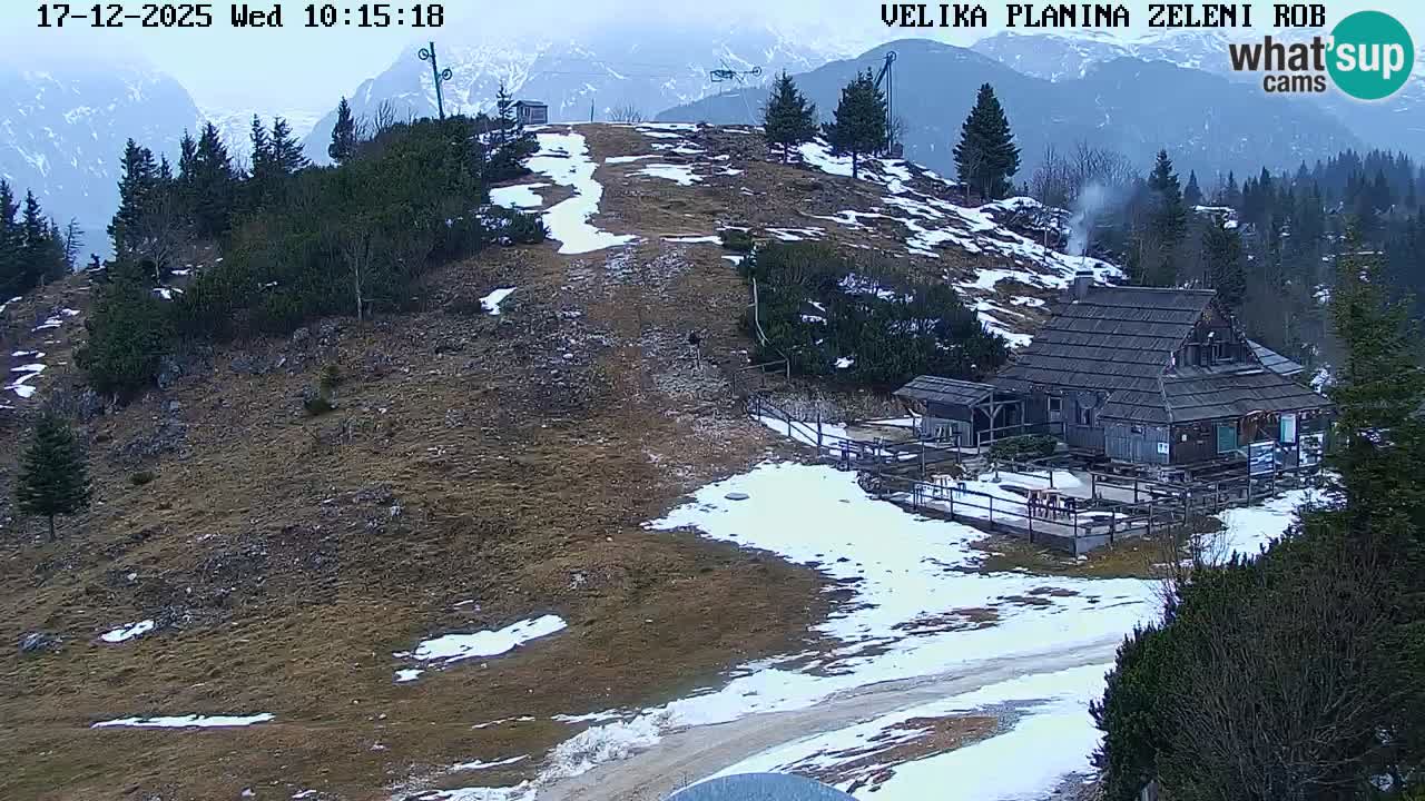 Zeleni Rob | Webcam live Velika Planina