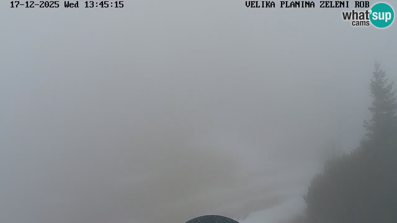 Zeleni Rob | Webcam live Velika Planina