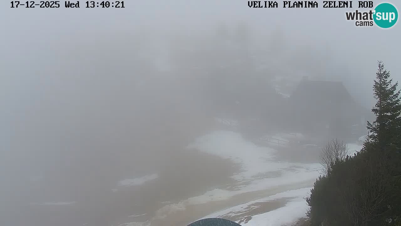 Zeleni Rob – Webcam live | Velika Planina