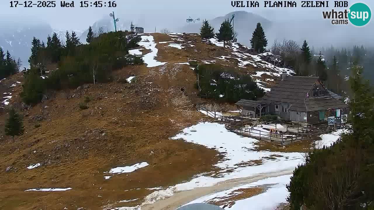 Zeleni Rob | Webcam live Velika Planina