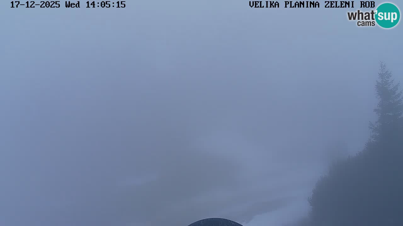 Zeleni Rob | Webcam live Velika Planina