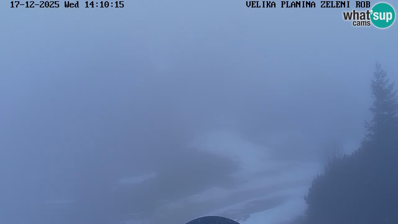 Zeleni Rob – Webcam live | Velika Planina