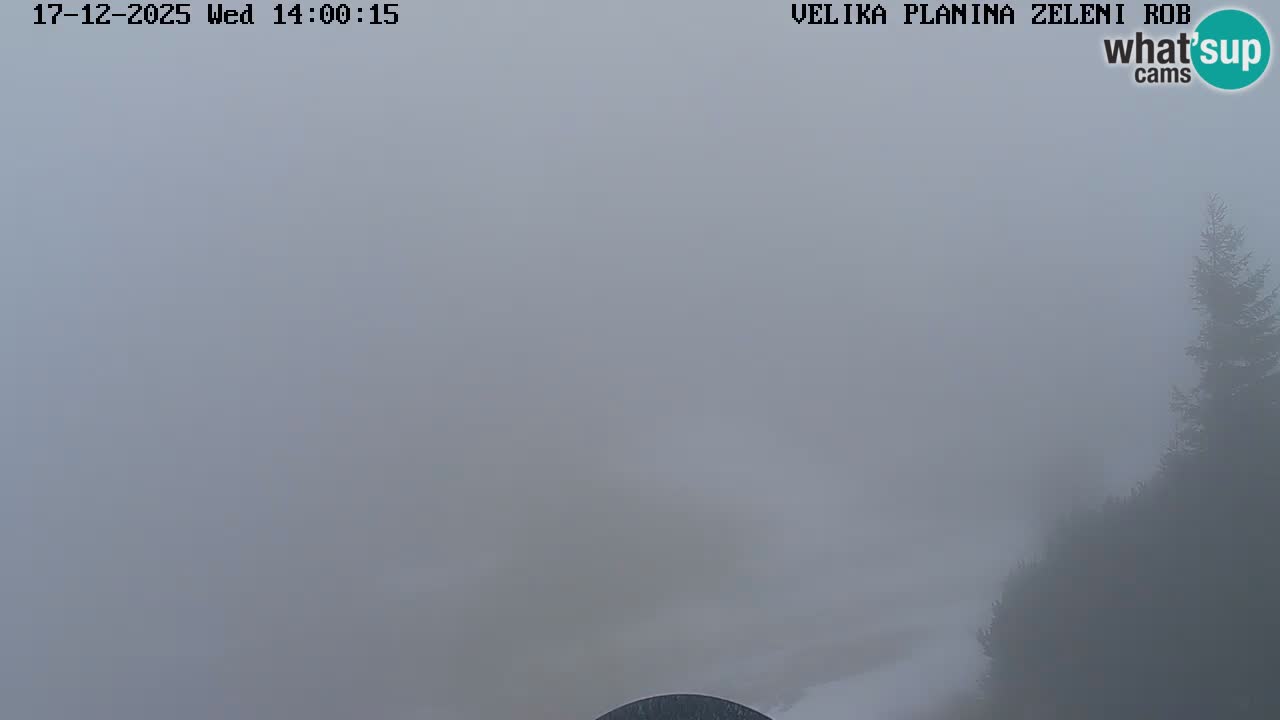 Zeleni Rob | Webcam live Velika Planina