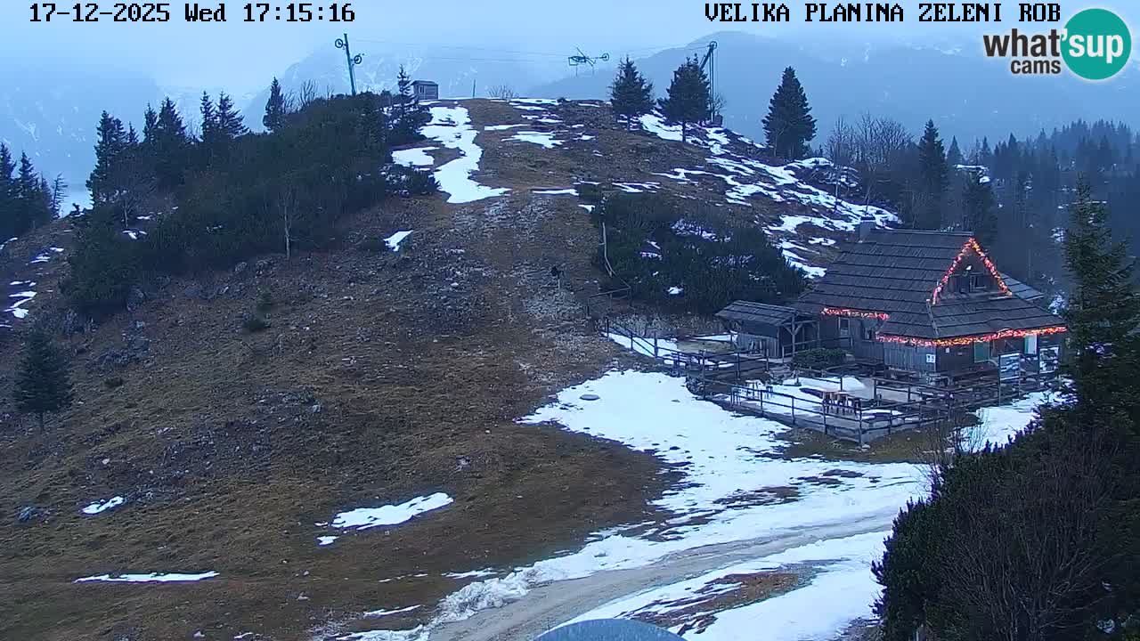 Zeleni Rob | Web kamera Velika Planina