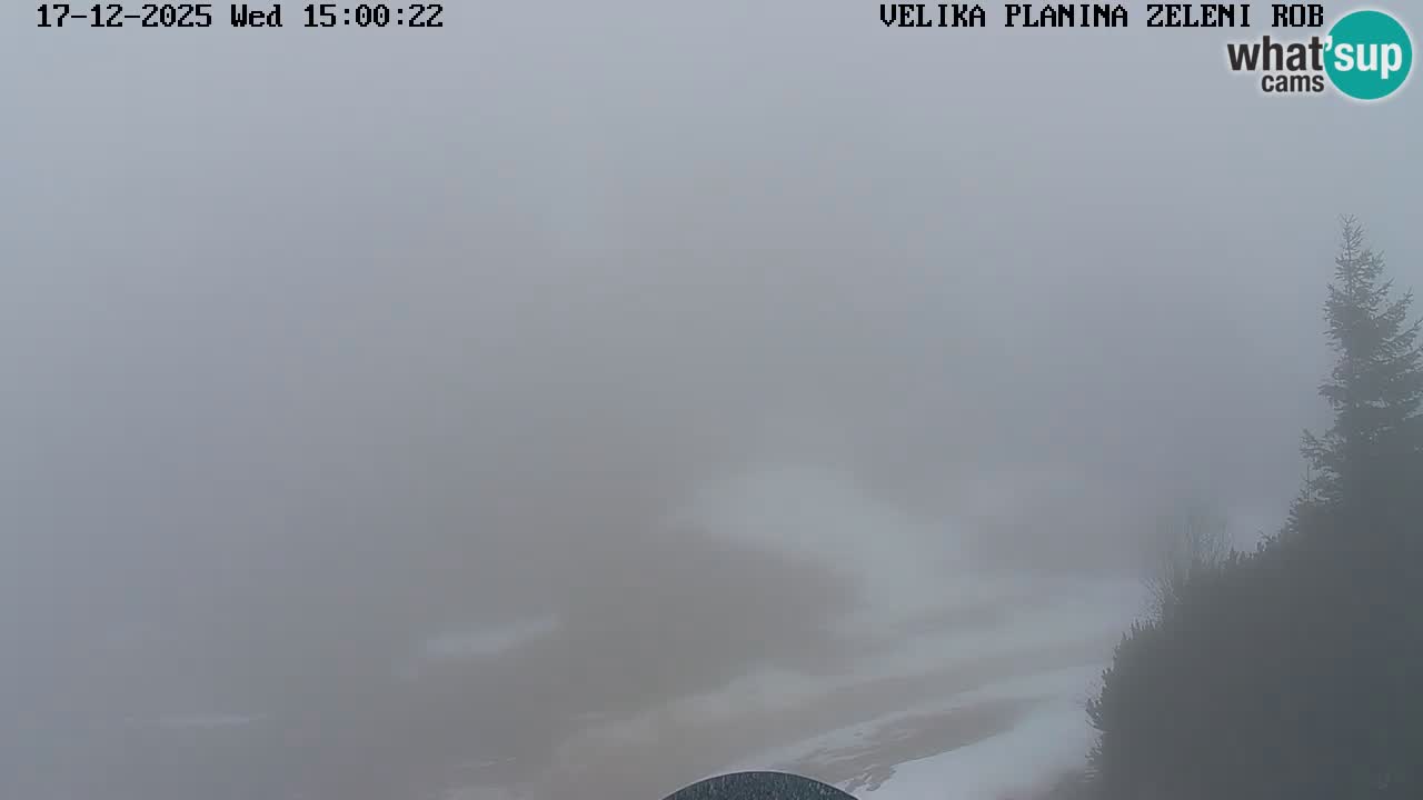 Zeleni Rob | Webcam live Velika Planina