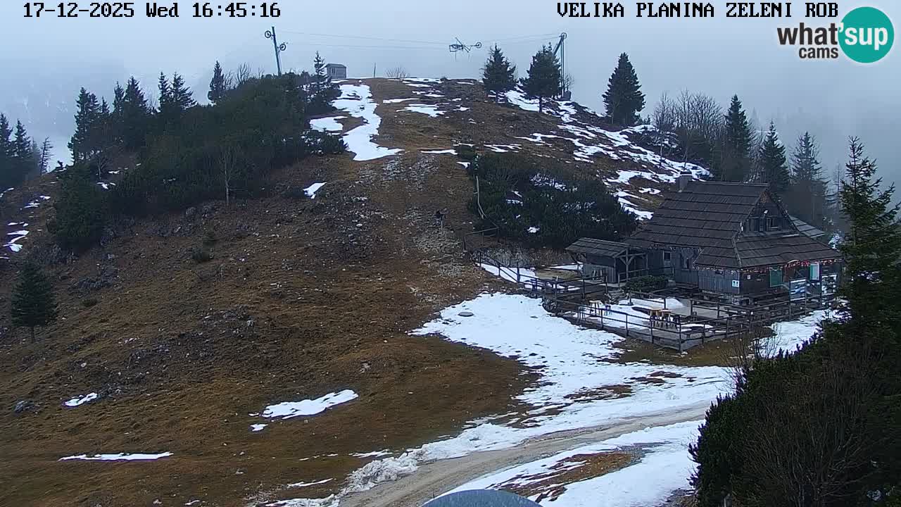 Zeleni Rob – Webcam live | Velika Planina