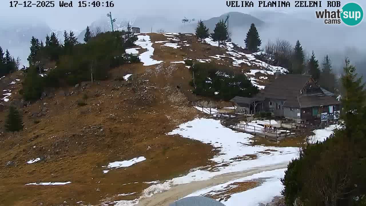Zeleni Rob – Webcam live | Velika Planina