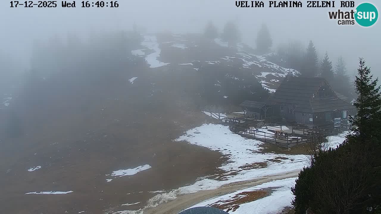 Zeleni Rob | Webcam live Velika Planina