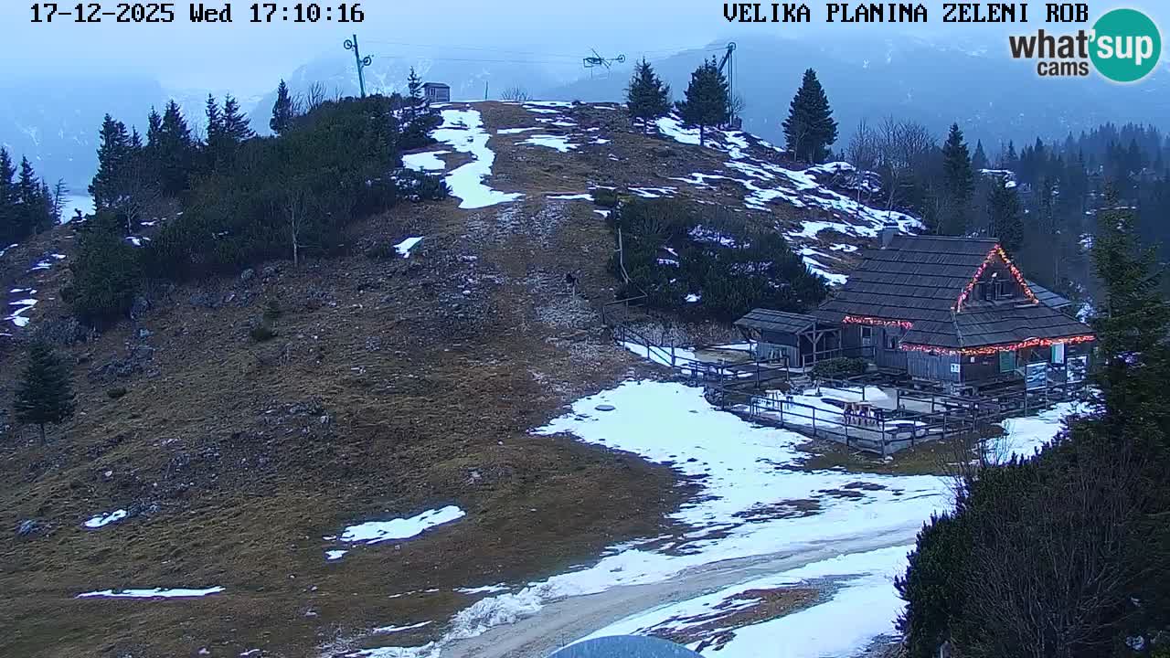 Zeleni Rob – Webcam live | Velika Planina
