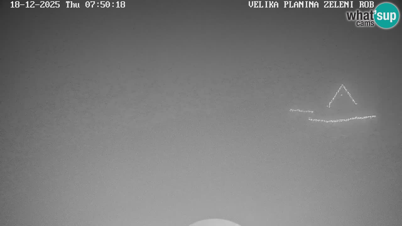 Zeleni Rob | Webcam en vivo Velika Planina