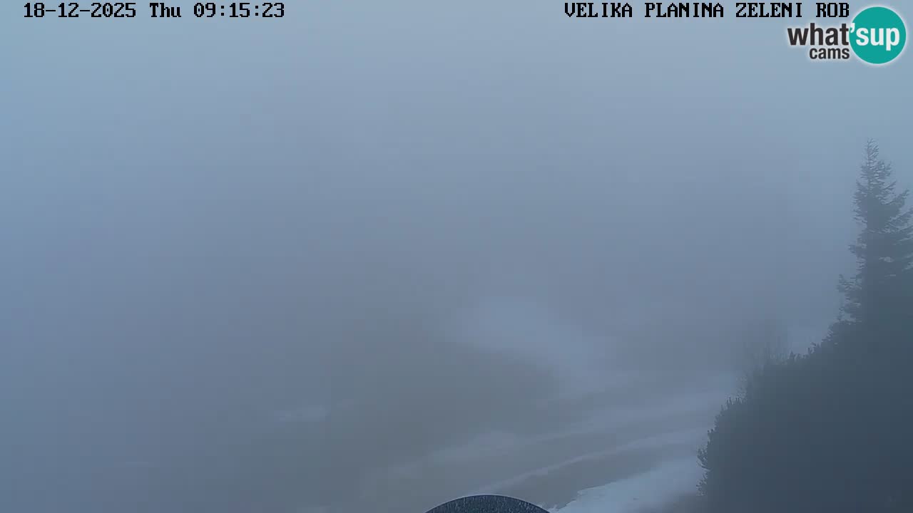 Zeleni Rob | Webcam live Velika Planina