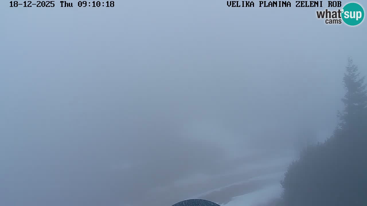 Zeleni Rob – Webcam live | Velika Planina