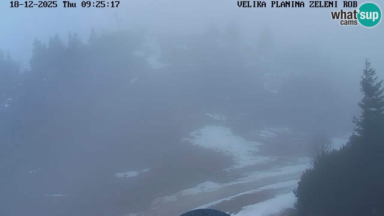 Zeleni Rob – Webcam live | Velika Planina
