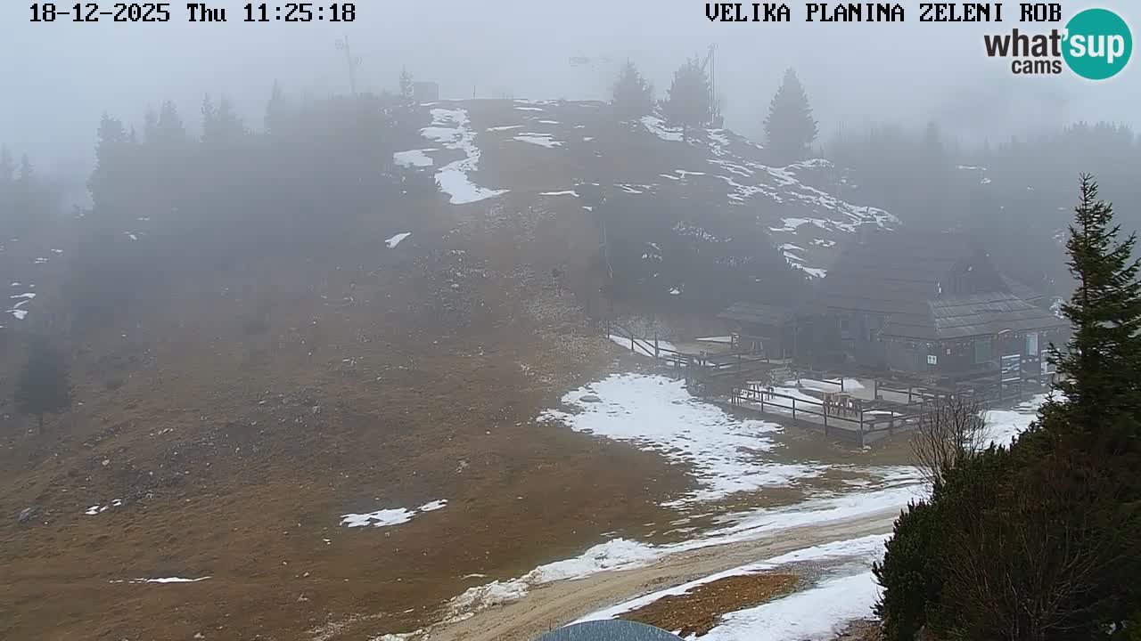 Zeleni Rob | Web kamera Velika Planina