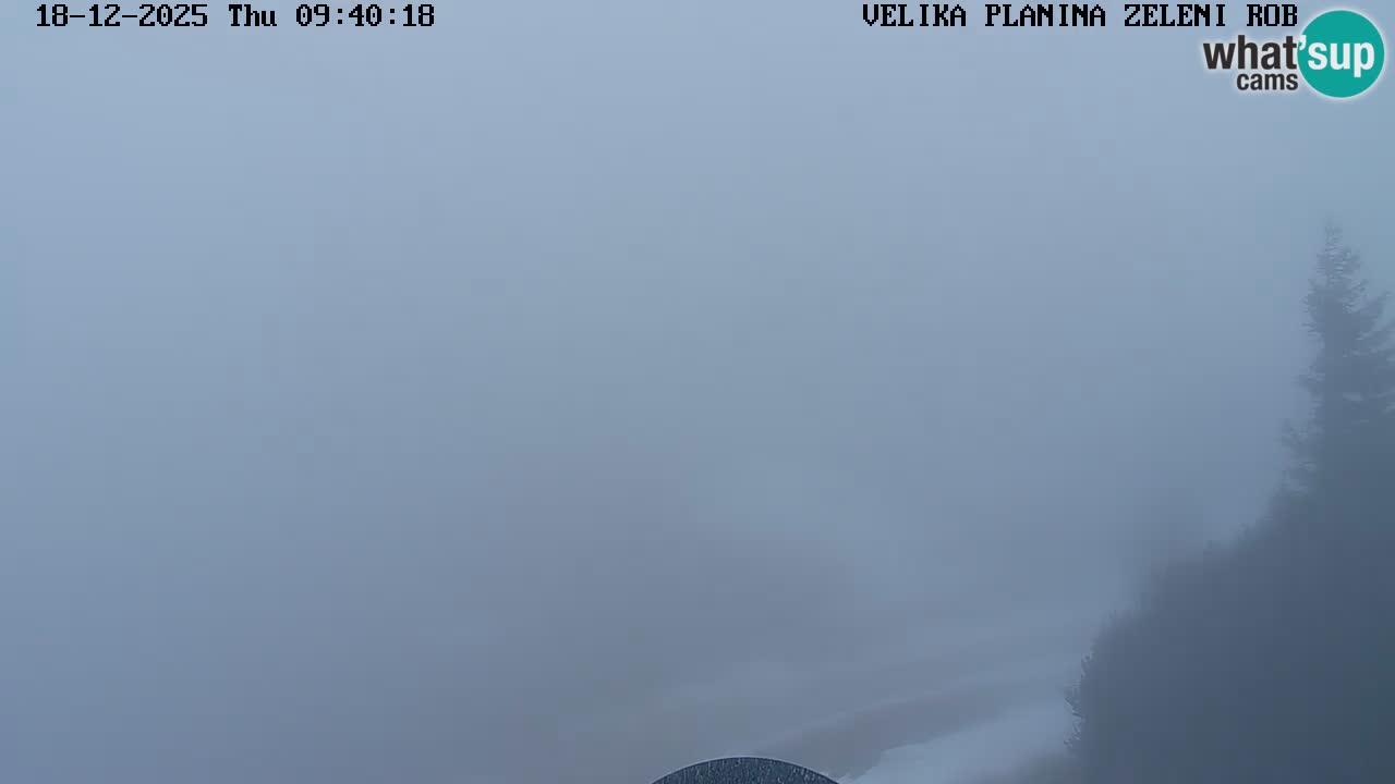 Zeleni Rob – Webcam live | Velika Planina