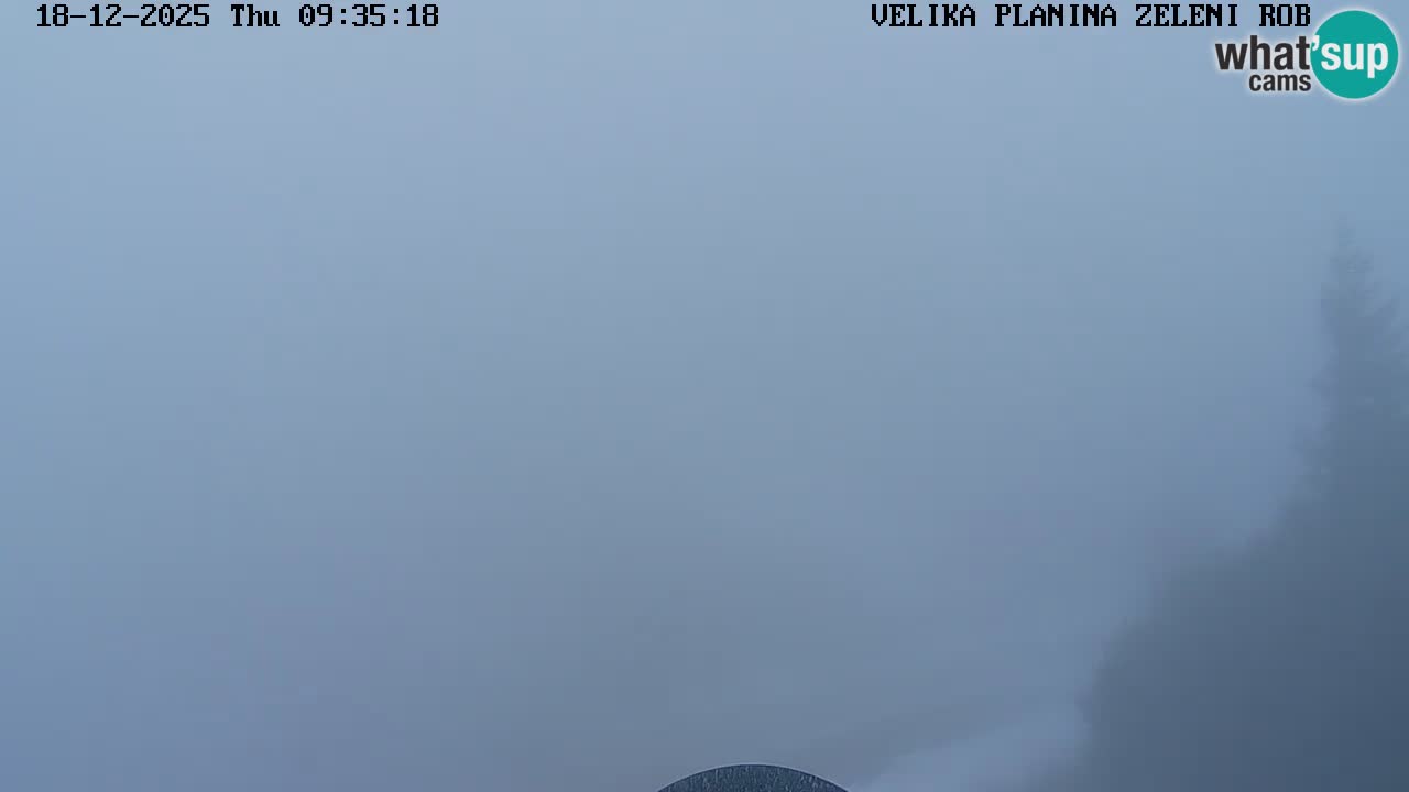 Zeleni Rob | Webcam live Velika Planina
