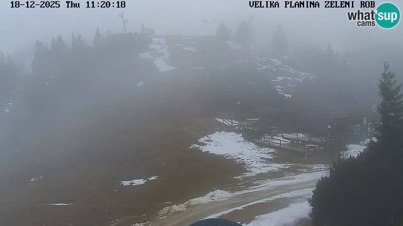 Zeleni Rob – Webcam live | Velika Planina