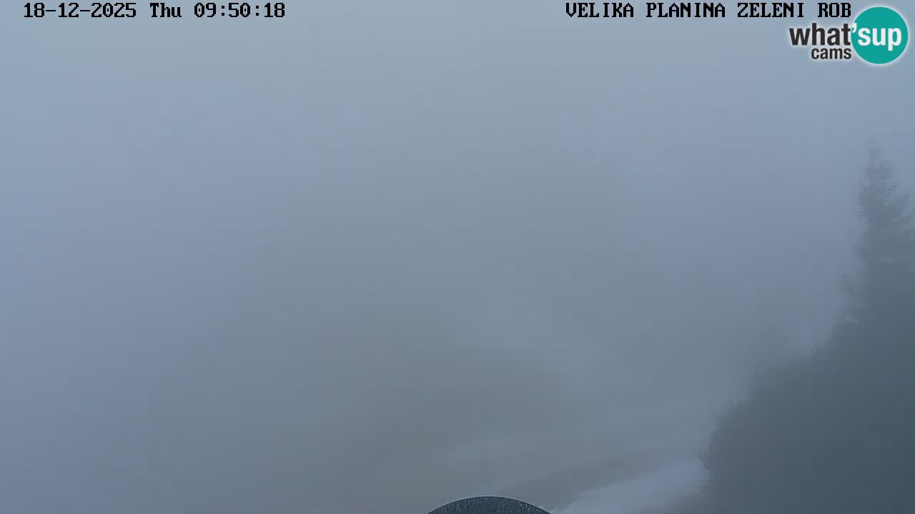 Zeleni Rob – Webcam live | Velika Planina