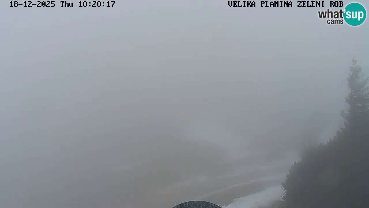 Zeleni Rob – Webcam live | Velika Planina