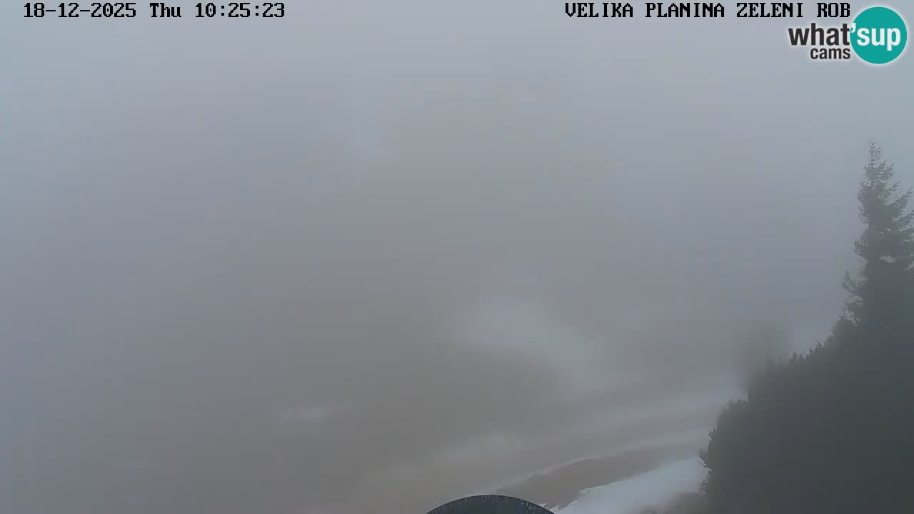 Zeleni Rob – Webcam live | Velika Planina
