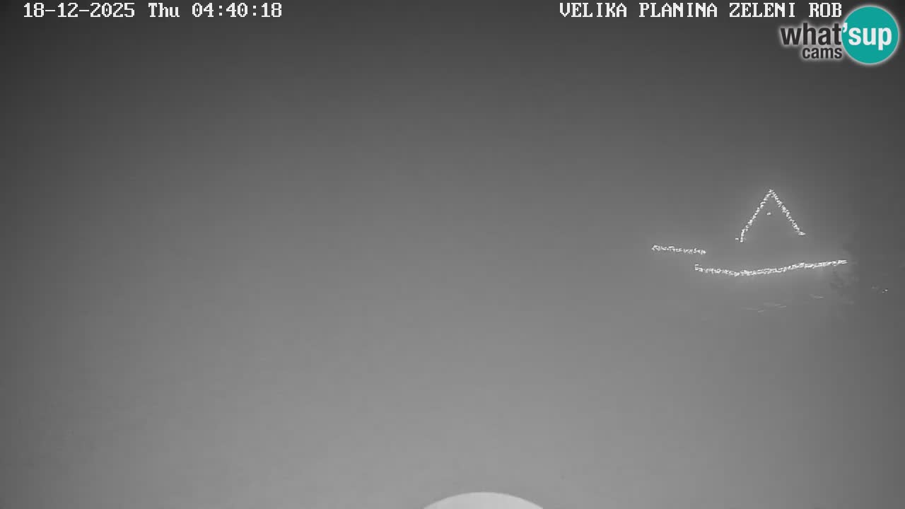 Zeleni Rob | Webcam en vivo Velika Planina