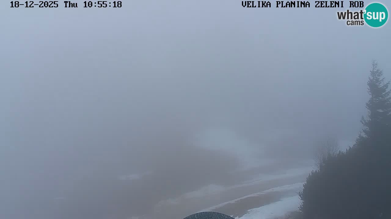 Zeleni Rob | Webcam live Velika Planina