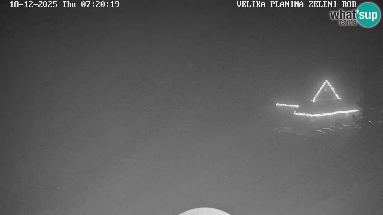 Zeleni Rob – Webcam live | Velika Planina