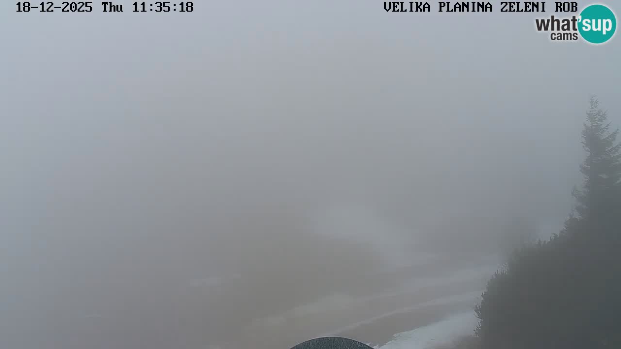 Zeleni Rob – Webcam live | Velika Planina