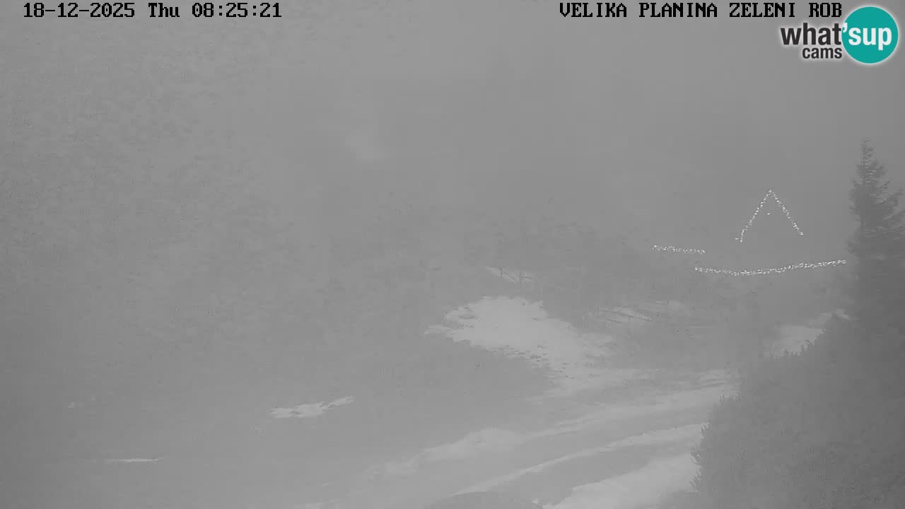 Zeleni Rob | Webcam live Velika Planina