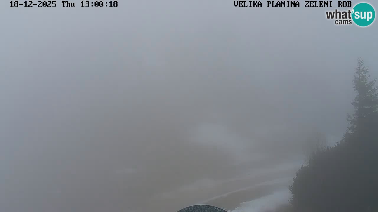 Zeleni Rob – Webcam live | Velika Planina