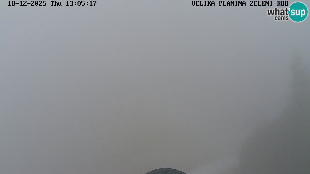 Zeleni Rob – Webcam live | Velika Planina