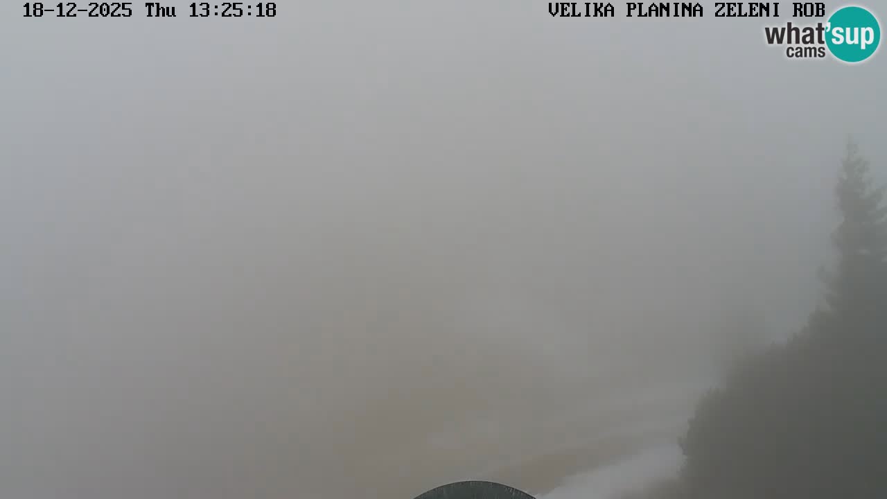 Zeleni Rob – Webcam live | Velika Planina