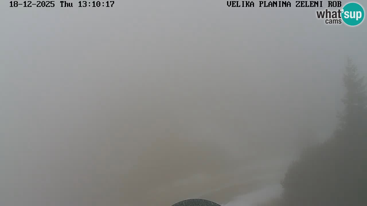 Zeleni Rob | Webcam live Velika Planina