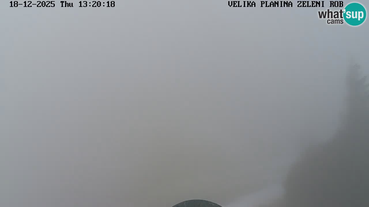 Zeleni Rob | Webcam en vivo Velika Planina