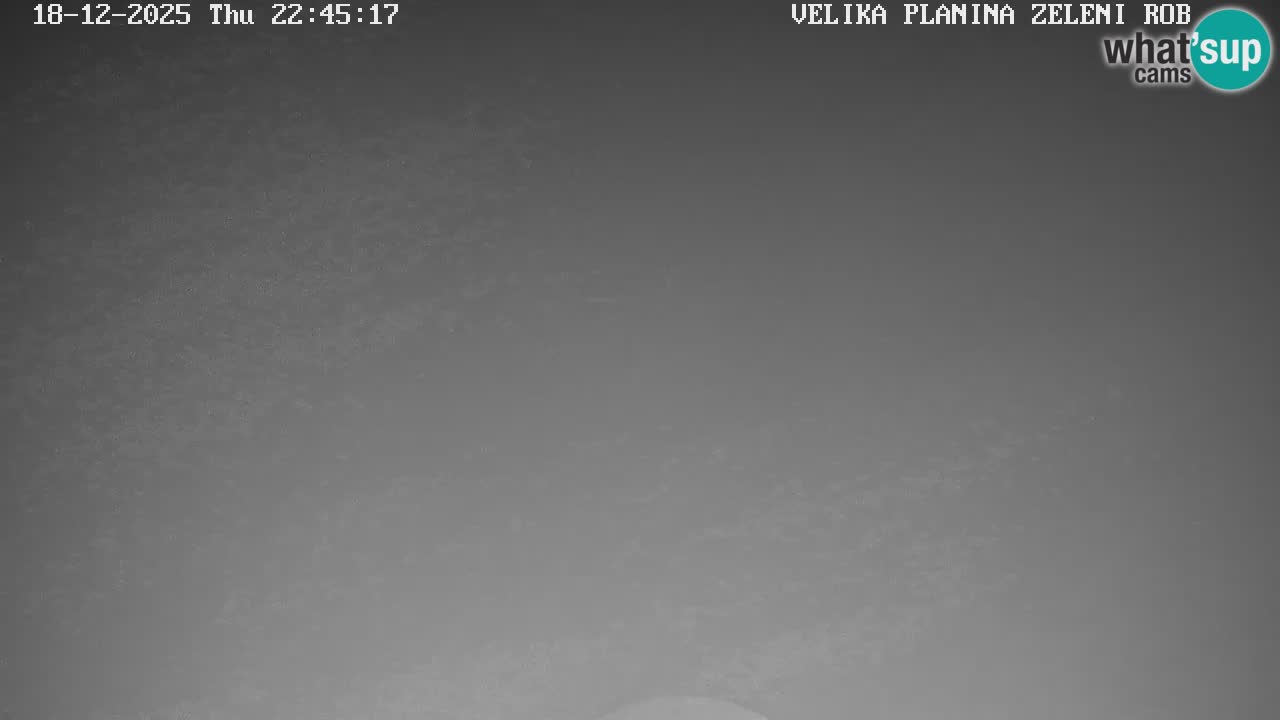 Zeleni Rob | Webcam en vivo Velika Planina