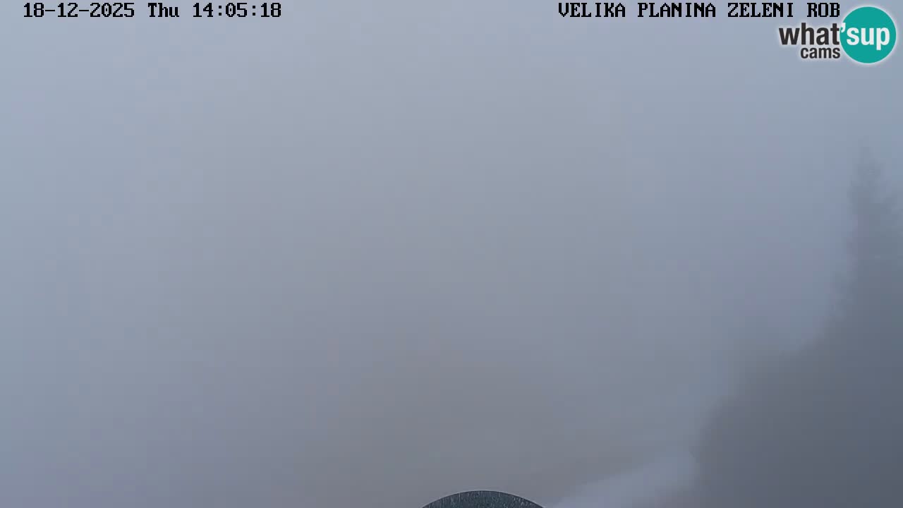 Zeleni Rob – Webcam live | Velika Planina