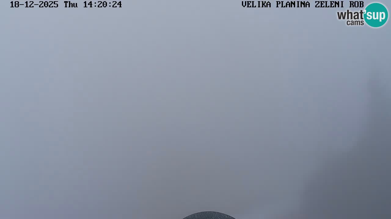 Zeleni Rob | Webcam en vivo Velika Planina