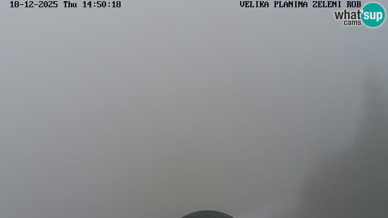 Zeleni Rob – Webcam live | Velika Planina