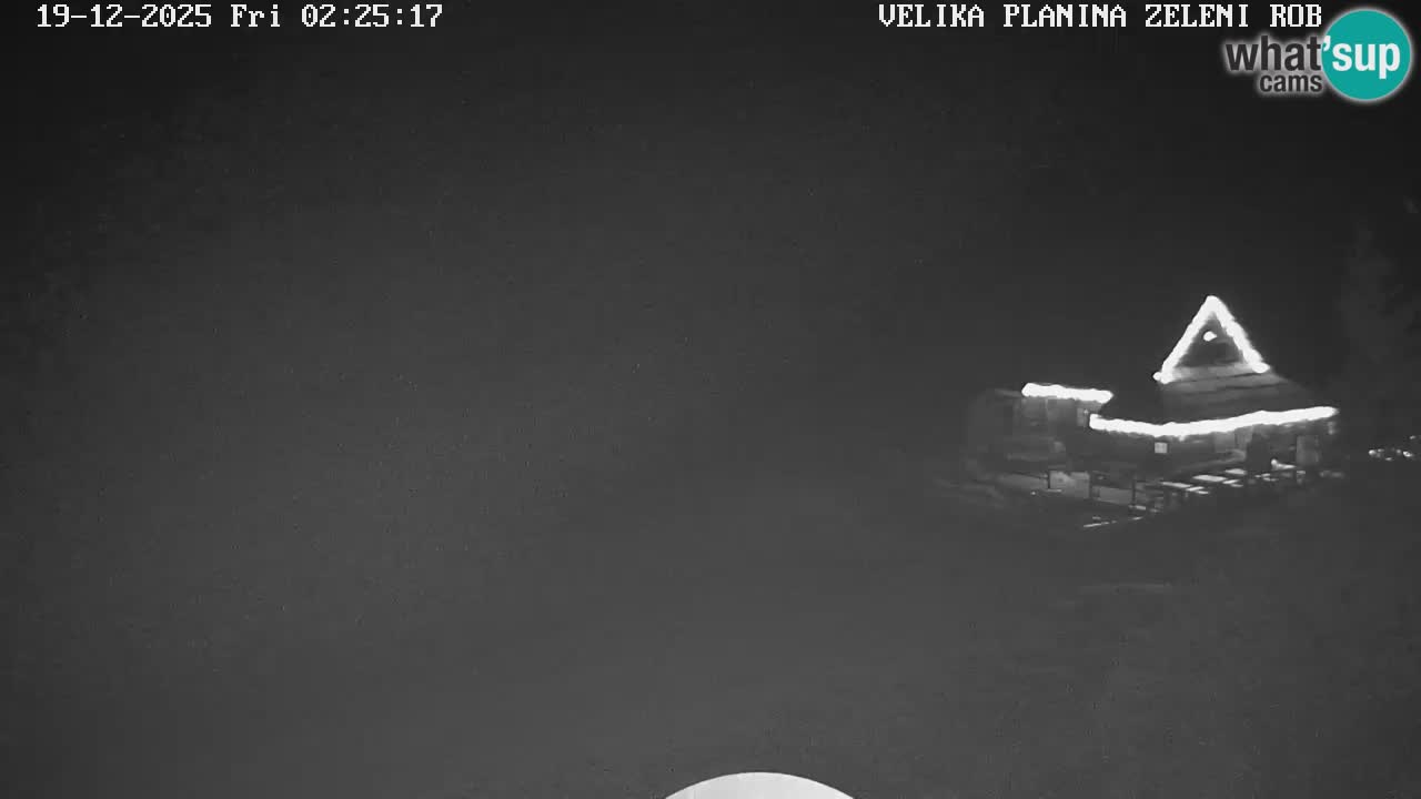 Zeleni Rob | Web kamera Velika Planina