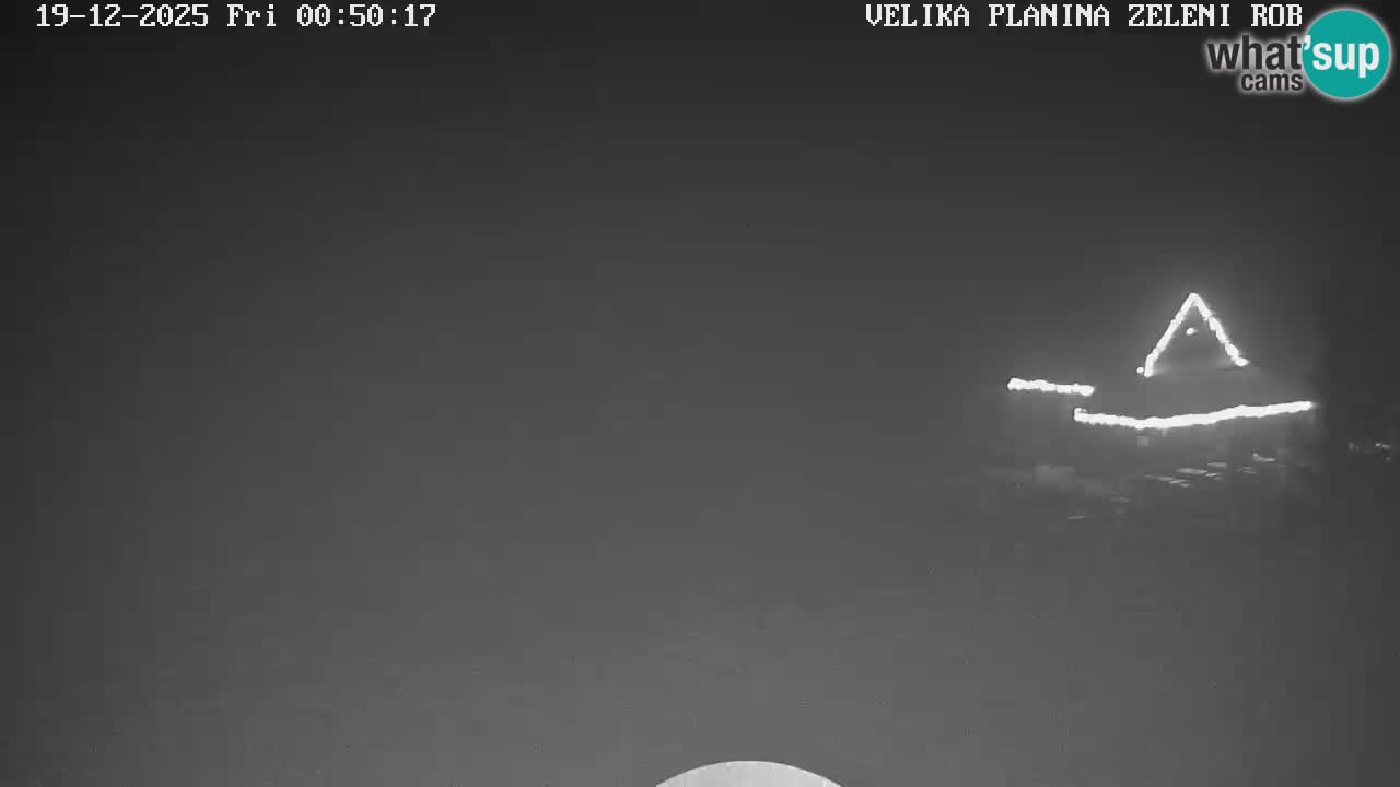 Zeleni Rob | Webcam en vivo Velika Planina