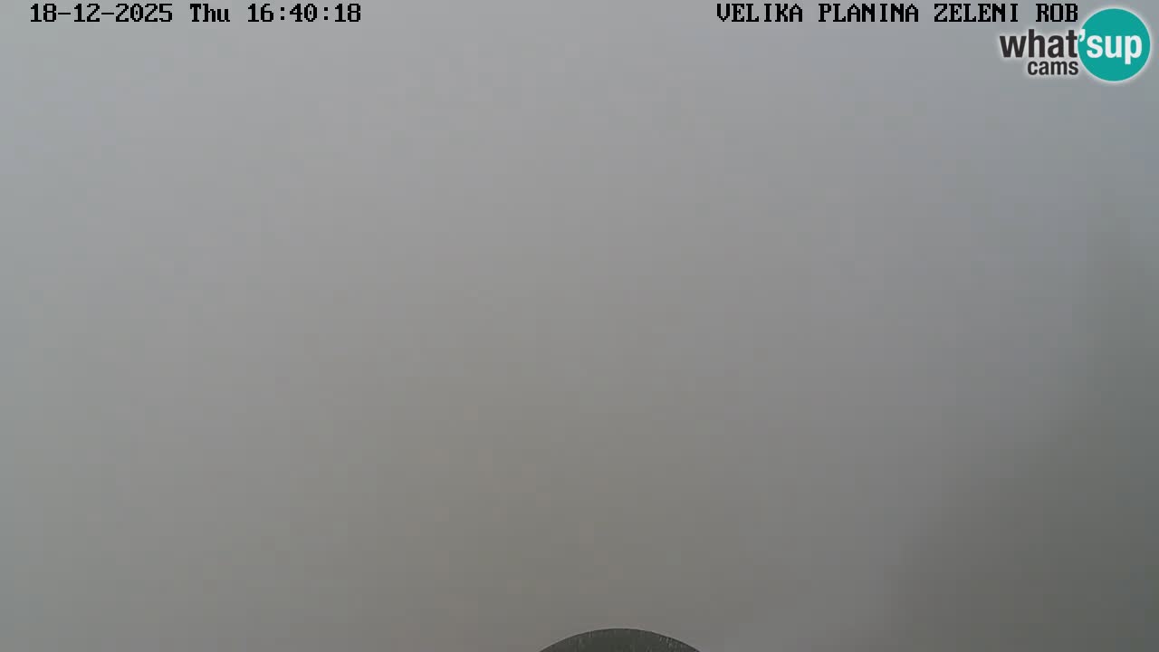 Zeleni Rob | Webcam live Velika Planina