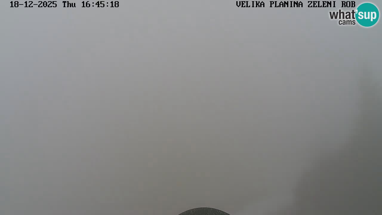 Zeleni Rob | Webcam en vivo Velika Planina