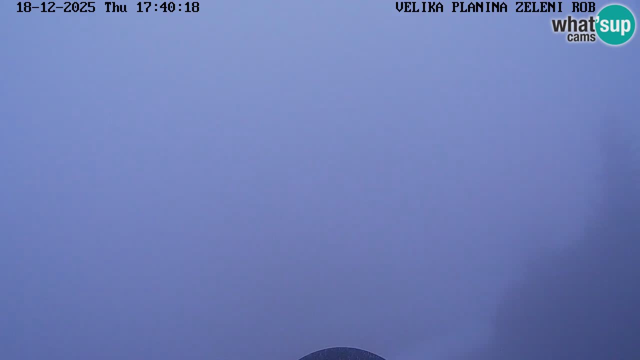 Zeleni Rob – Webcam live | Velika Planina