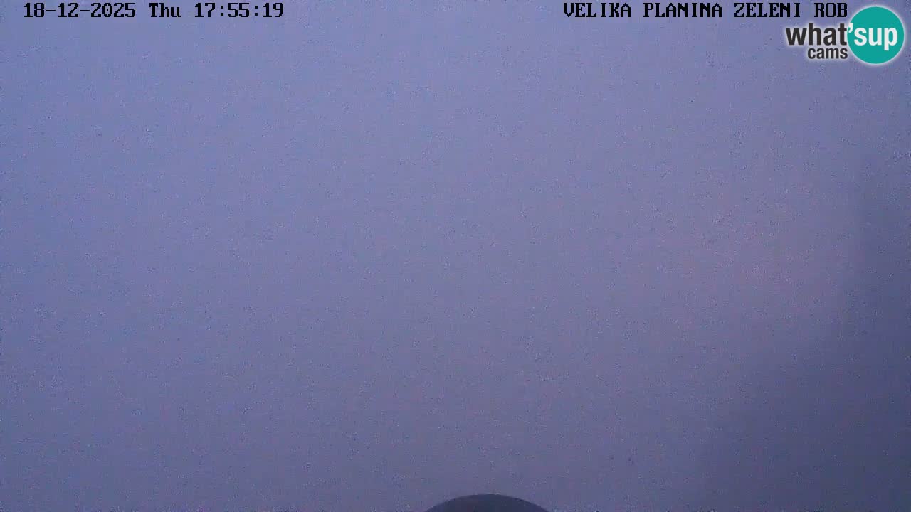 Zeleni Rob | Web kamera Velika Planina