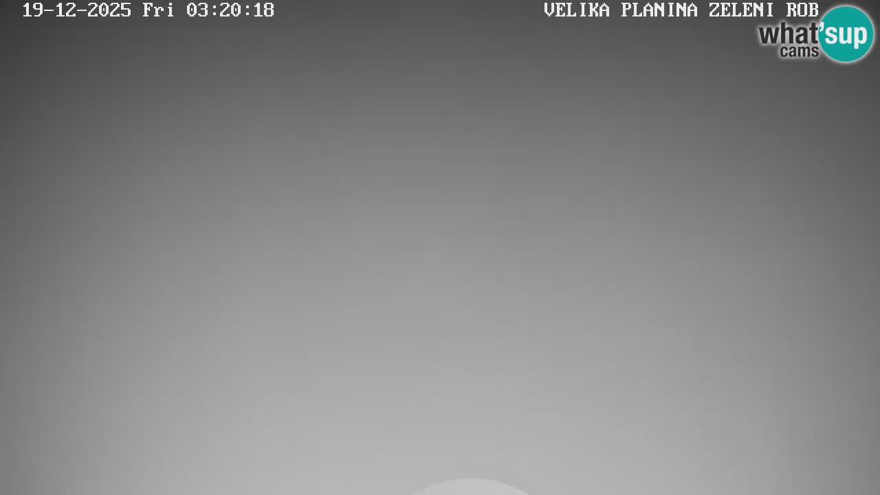 Zeleni Rob | Webcam en vivo Velika Planina