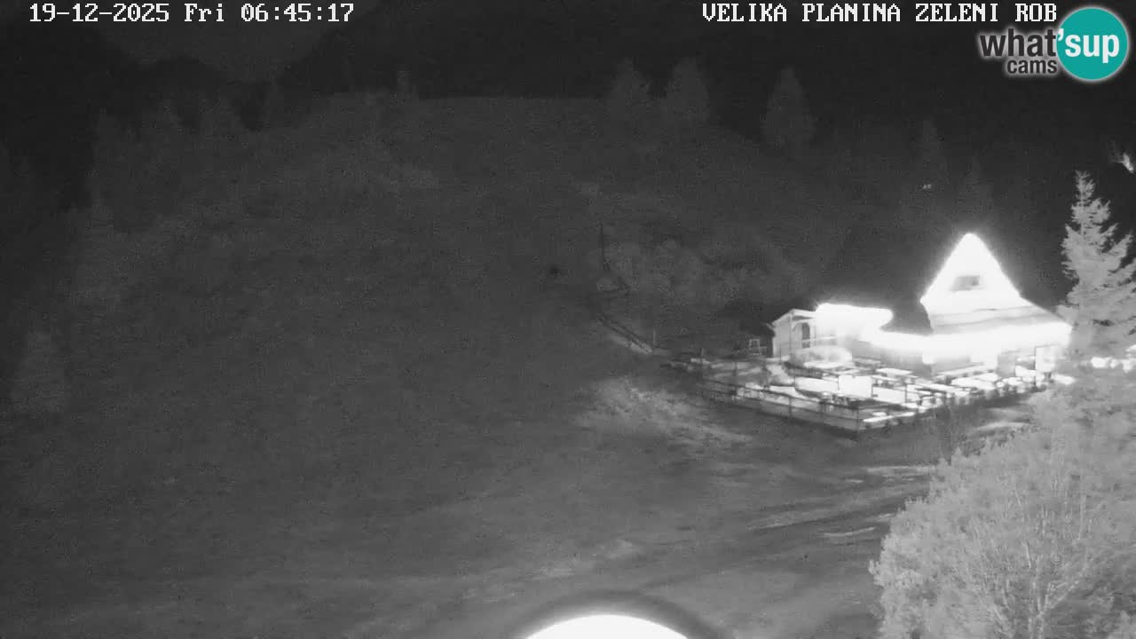Zeleni Rob – Webcam live | Velika Planina