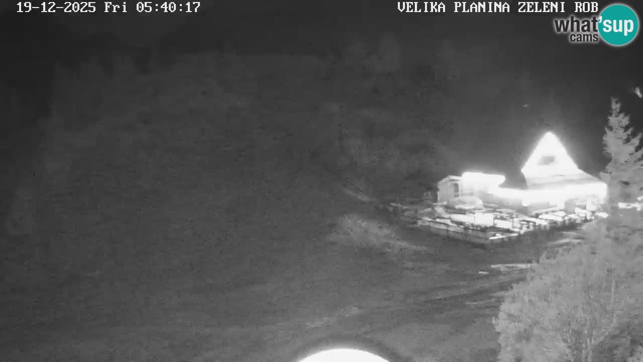 Zeleni Rob – Webcam live | Velika Planina