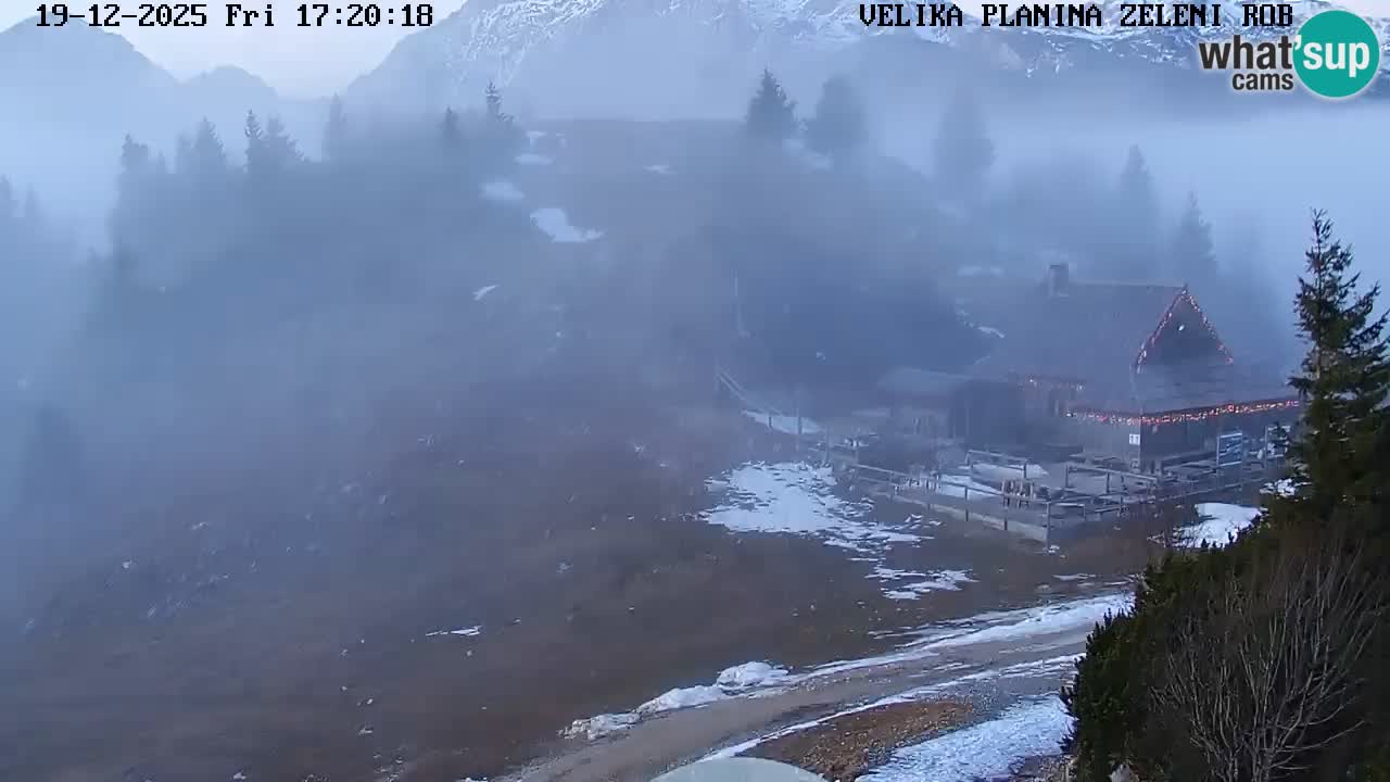 Zeleni Rob – Webcam live | Velika Planina